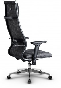 Кресло офисное Metta L (хром пр. сеч.) велюр