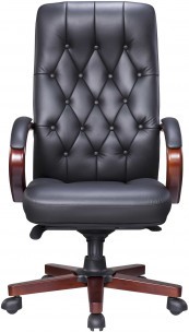 Кресло руководителя Everprof Monaco Wood Эко