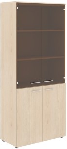 Шкаф комбинированный с топом WHC 85.2 Бук Тиара 856х432х1949 WAVE