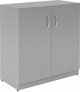 Шкаф с глухими малыми дверьми SR-2W.1 Серый 770х375х790