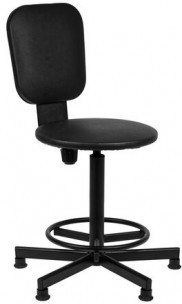 Стул кассира на винтовой опоре РС37