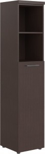 Шкаф колонка с глухой средней дверью и топом THC 42.6 венге-магия Z 430х452х1968