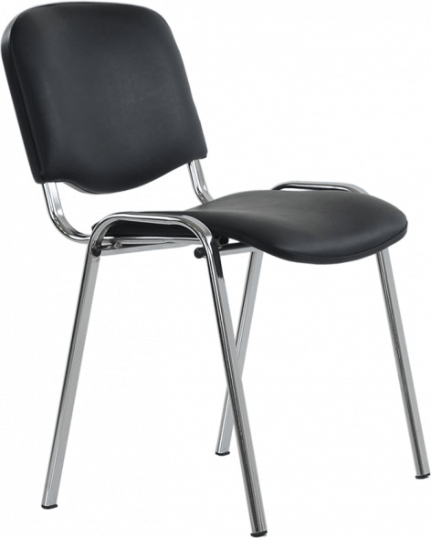 Стул ИЗО хром кожзам