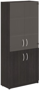 Шкаф комбинированный SR-5W.2 Дуб Юкон Модерн 770х375х1815 SIMPLE