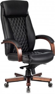 Кресло руководителя Бюрократ T-9924WALNUT