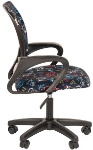 Детское кресло CHAIRMAN KIDS 103 LT BLACK GAME
