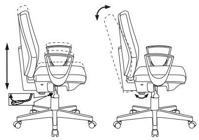 Кресло Бюрократ CH-545