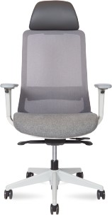 Кресло руководителя Como серый пластик