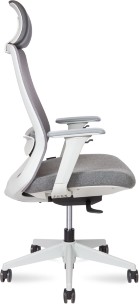 Кресло руководителя Como серый пластик