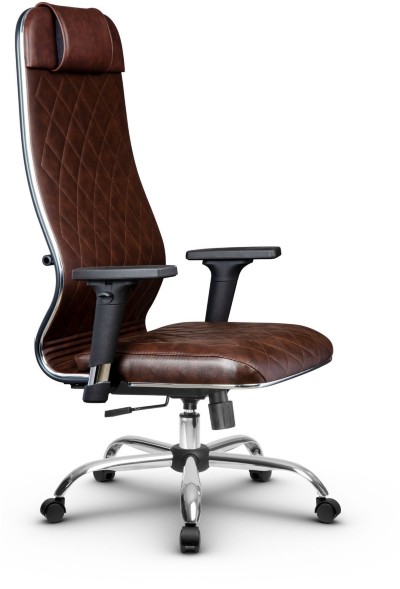 Кресло офисное Metta L  NewLeather (хром ов. сеч.) 
