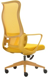 Компьютерное кресло КЕ05-Y желтый 