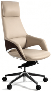 Кресло офисное Шопен кожа