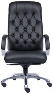 Кресло Everprof Monaco Экокожа Черный