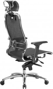 Кресло офисное SAMURAI S-3.04 Черный плюс