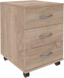 Тумба мобильная SC-3M.1 Дуб Сонома светлый 412х450х566 SIMPLE