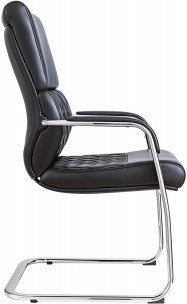 Кресло для посетителей Everprof President CF Экокожа