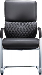 Кресло для посетителей Everprof President CF Экокожа