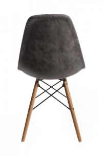 Стул DSW leather серый